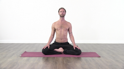 a photo shoot from a online yoga class at yogateket Uppsala